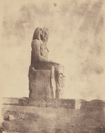(The Colossus of Memnon at Thebes) by John Beasly Greene